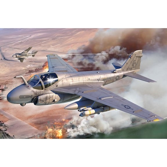 Trumpeter 1642 Grumman A-6E TRAM Intruder 1/72 Scale Plastic Model Kit