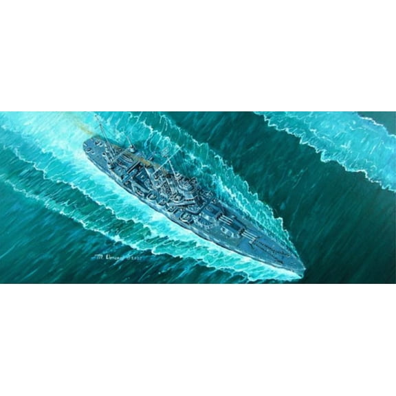 Trumpeter 5749 US Heavy Cruiser Vincennes 1/700 Scale Plastic Model Kit