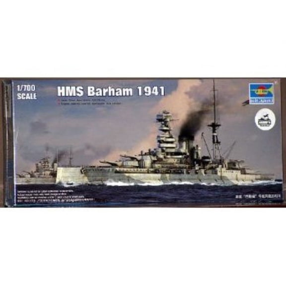 Trumpeter 5798 British Battleship Barham 1941 1/700 Scale Plastic Model Kit