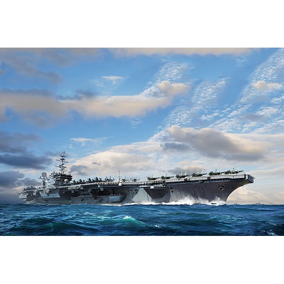 Trumpeter 6715 US Aircraft Carrier Constellation 1/700 Scale Plastic Model Kit