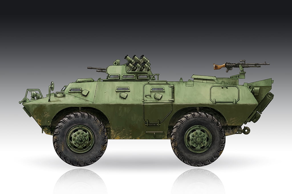 Trumpeter 7440 M706 Commando Armored Car 1/72 Scale Plastic Model Kit