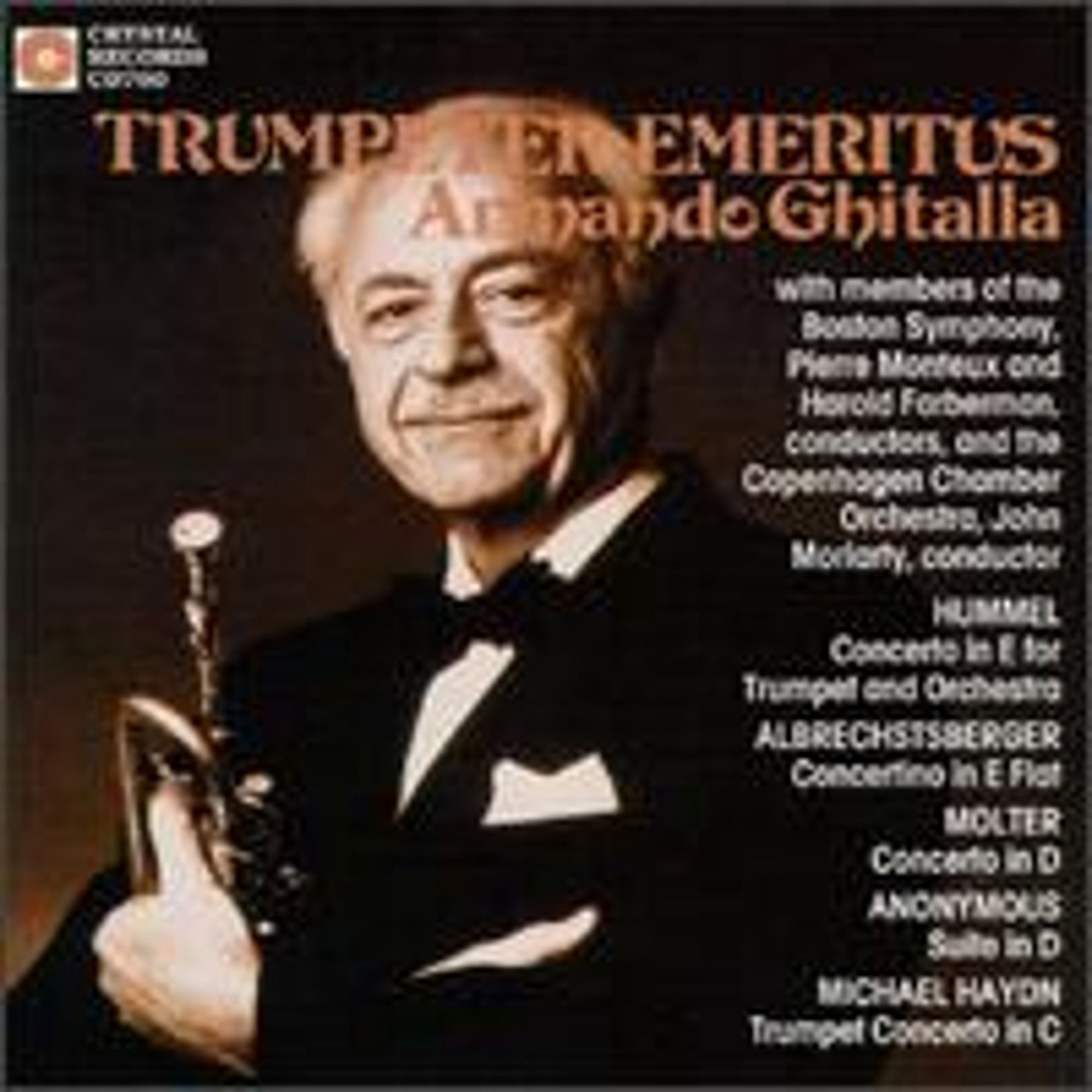 Pre-Owned Trumpeter Emeritus (CD 0009414776020) by Alfred Zighera (cello), Armando Chitalla (trumpet), Ghitalla Boston Chamber Ensemble (chamber ensemble);...