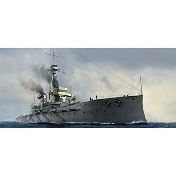 Trumpeter HMS Dreadnought British Battleship 1907 Model Kit (1/700 Scale) Multi-Colored