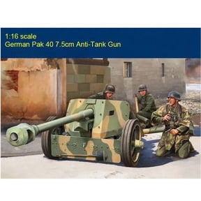 Trumpeter MODEL 61608 1:16 Scale German Pak 40 7.5cm Anti-Tank Gun Assembly plastics model kit