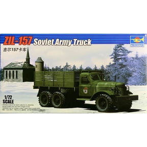 Trumpeter Military Assembled Model Kit 01101 Soviet ZIL-157 Truck 1/72