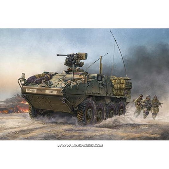 Trumpeter Model 00375 1/35 M1126 Stryker lnfantry Carrier Vehicle(ICV) tank model kit