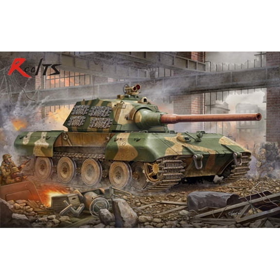 Trumpeter Model 00384 1/35German E 100 Super Heavy Tank model kit