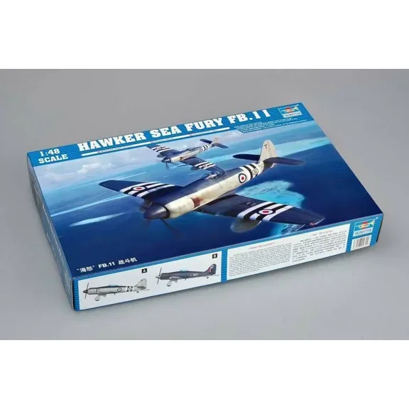 Trumpeter Model 1/48 02844 Hawker "Sea Fury" FB.11