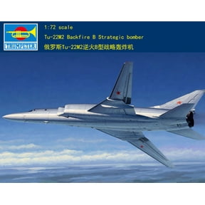 Trumpeter Model Kit - Tu-22M2 Backfire B Plane - 1:72 Scale - 01655 - New