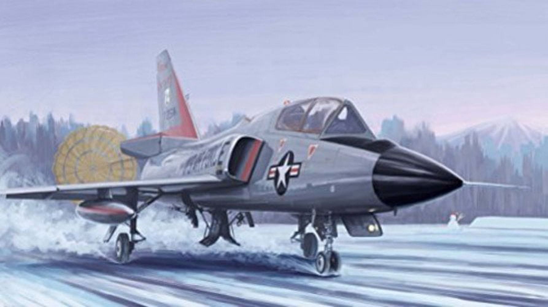 Maquette Plastique Trumpeter 1/72 F-106A Delta Dart - Kit Non Monté, échelle Militaire