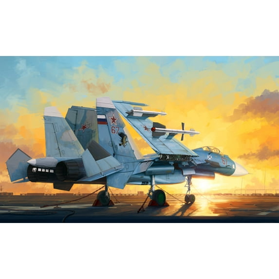 Trumpeter Russian Su-33 Flanker D 1/72 Aircraft Model Kit
