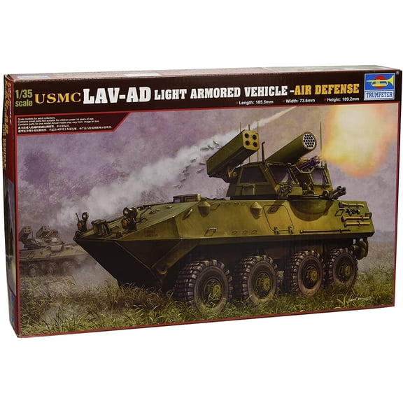 Trumpeter 1/35 USMC LAV-AD Light Armored Air Defense Vehicle