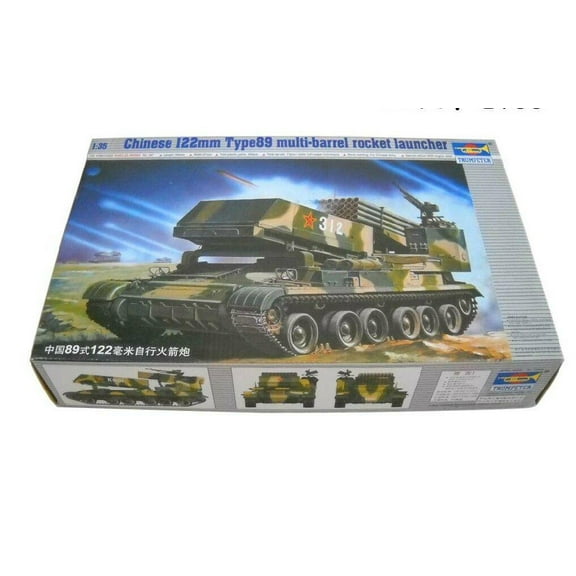 Trumpeter model 00307 1/35 CHN Type 89 122mm MLRS plastic model kit
