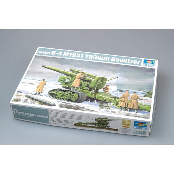 Trumpeter model kit 02307 1/35 Soviet B-4 M1931 203mm Howitzerr plastic