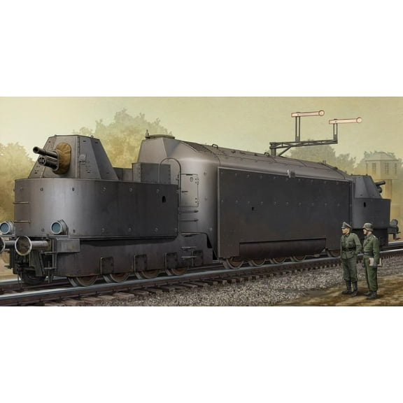 Trumpeter model kit 1/35 00223 German Armored Train PanzerTriebwagen Nr.16