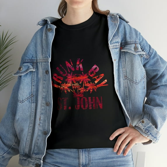 Trunk Bay St. John USVI Caribbean Sunset T-Shirt