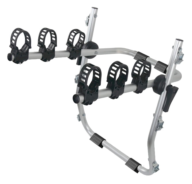 Ozark Trail 3-Bicycle Trunk Bike Rack, Aluminum Rack Carrier up to ...