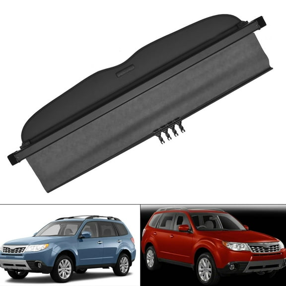 Trunk Cargo Cover Shade Rear Trunk Cover Retractable Fits for 2013 2012 2011 2010 2009 Subaru Forester X XT XS XSL