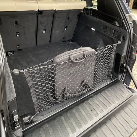 Trunk Envelope Style Cargo Net Black for BMW X5 2020 2021 2022