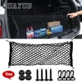 thumbnail image 1 of Trunk Envelope Style Organizer Cargo Net 105x60cm for JEEP CHEROKEE 2014-2018, 1 of 11
