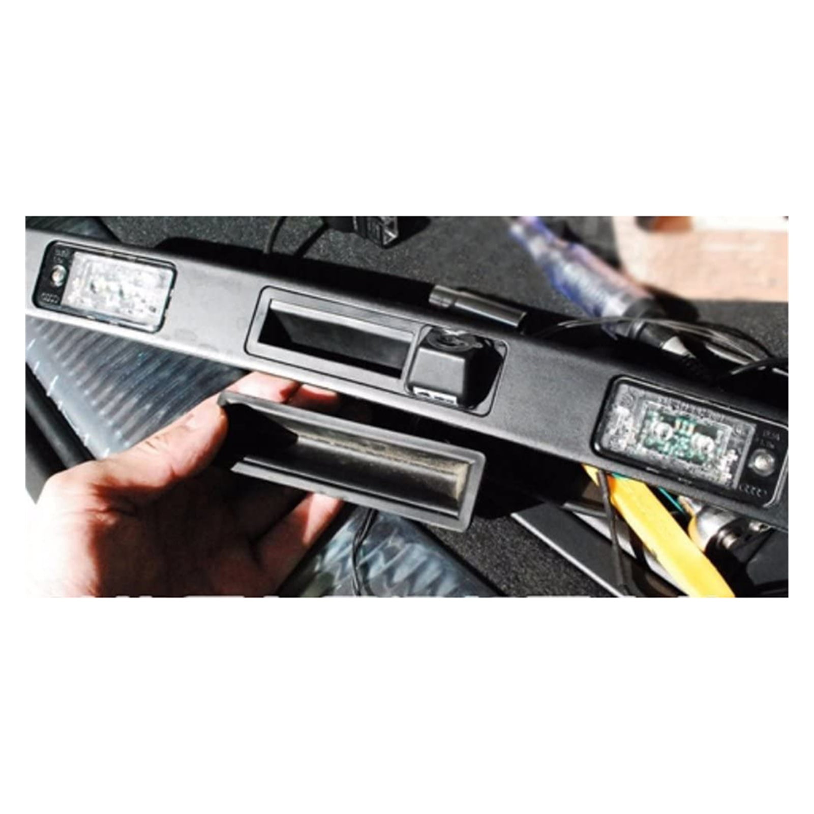 Trunk Handle Parking Backup Reverse Rear View Camera Car Radar Detector Rear View