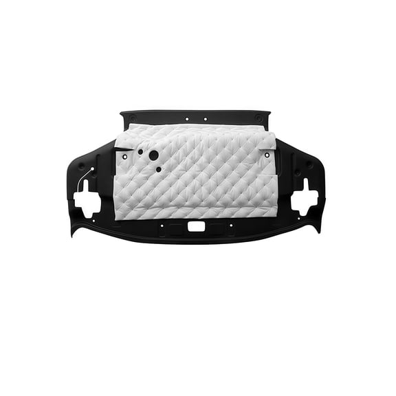 Trunk Insulation Pad,For 2016-2025 11th Generation Civic Trunk Soundproofing Foam,Engine Bay Heat Shield Sound Deadener,Hood Heat Shield Engine Waterproof Thermal Barrier-black-thicken