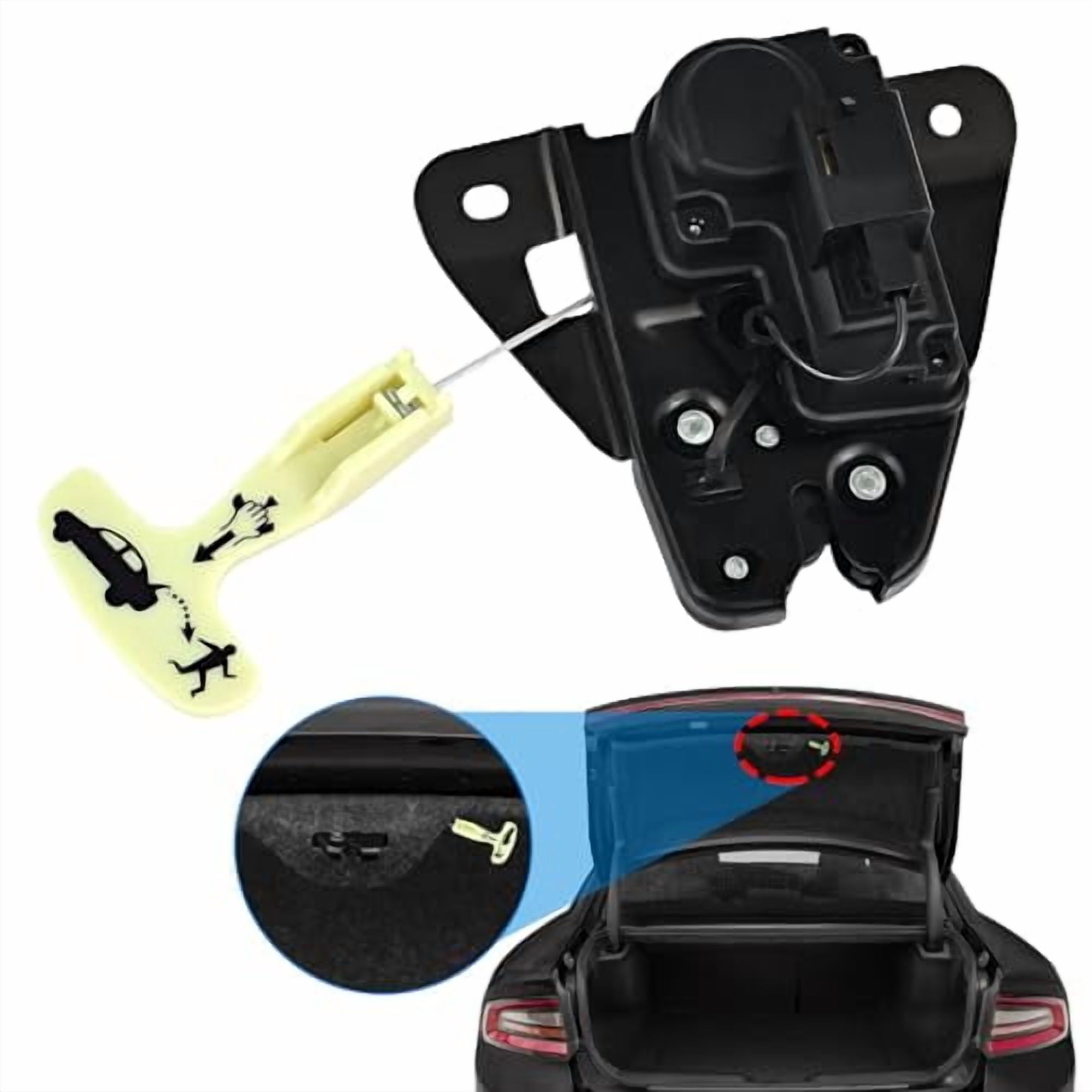 Maernz Trunk Latch Actuator For Chrysler 300, Dodge Charger, Challenger, Avenger, Dart (2005-2018)