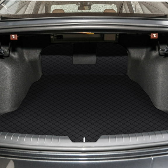 Trunk MatRear Backrest Mat Cargo Liners Protector For 2015-2019 Hyundai Sonata