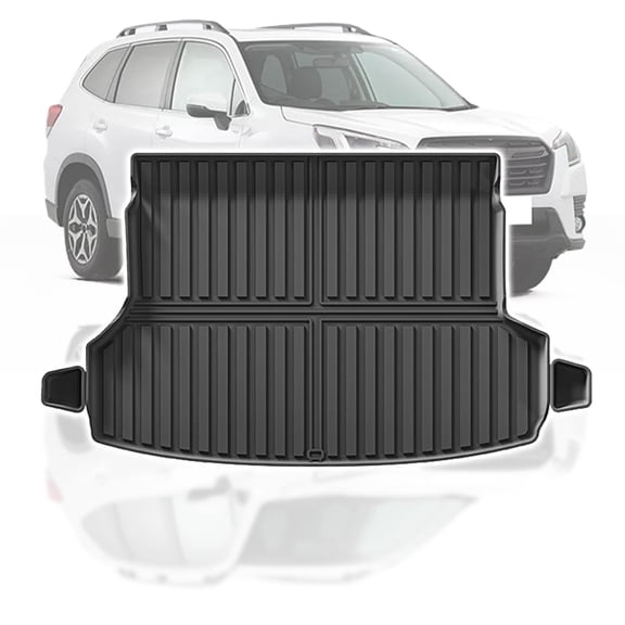 Trunk Mat for Subaru Forester 2019-2024 Cargo Mat TPE All-Weather Tasteless, Durable and Easy to Clean