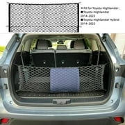 Envelope Style Trunk Mesh Cargo Net | For Toyota Highlander 2014 2024 Regular Hybrid Car Accessories Premium Trunk Organizers And Storage Suv Truck Cargo Nets Vehicle Carrier Organizer Envelope Style Trunk Mesh Cargo Net | For Toyota Highlander 2014 2024 Regular Hybrid Car Accessories Premium Trunk Organizers And Storage Suv Truck Cargo Nets Vehicle Carrier Organizer