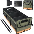 thumbnail image 1 of Trunk Organizer for Suv, Sturdy Storage Organization with Non-Slip Bottom Strips, 95L Large Capacity Cargo Organizer for Car, Truck, Sedan, Waterproof Portable Car Organizers for Women Men, 1 of 9