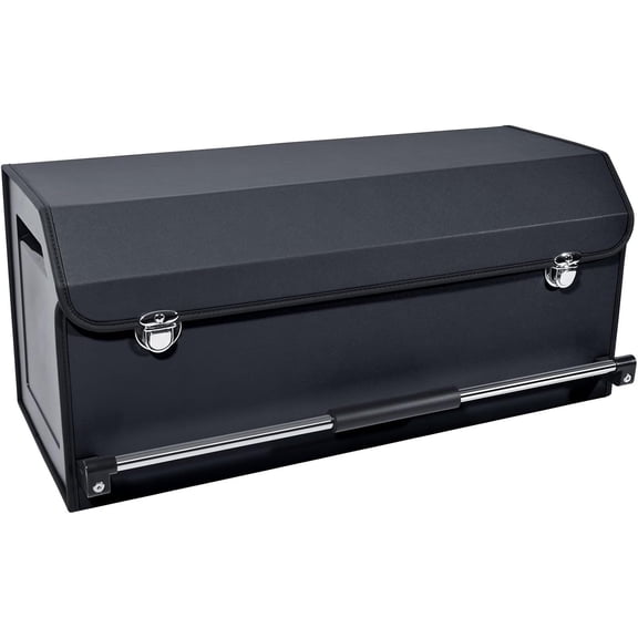 Trunk Organizer XCF Car Organizer Trunk, Durable Collapsible Leather with Lid and