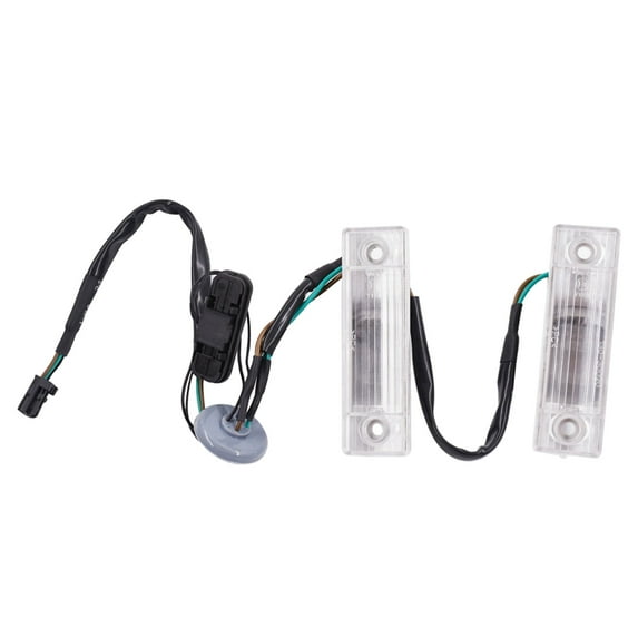 Trunk Release Switch Button Assembly with License Plate Lamp 95107229 Fit for Chevrolet Cruze 2011-2014