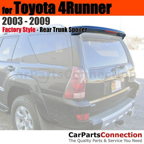 Trunk Spoiler Compatible With 2003 2004 2005 2006 2007 2008 2009 Toyota 4Runner All Factory Style Primer