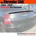 Trunk Spoiler Compatible With 2008 2009 2010 Chrysler 300 Sedan Factory