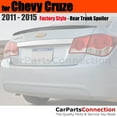thumbnail image 1 of Trunk Spoiler Compatible With 2011 2012 2013 2014 2015 Chevrolet Cruze Sedan Factory Style Flush Mount Painted Color WA316N Gold Mist Metallic, 1 of 1