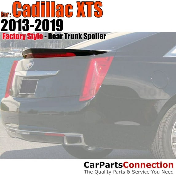 Trunk Spoiler Compatible With 2013 2014 2015 2016 2017 Cadillac XTS All Factory Style Flush Mount Painted Color WA800J White Diamond
