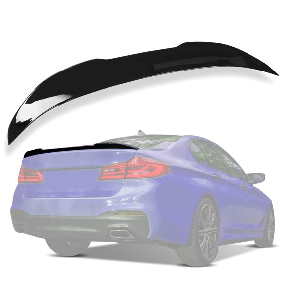 Trunk Spoiler Wing Ducktail Style For 2011-2017 BMW 5 Series M5 F10 Gloss Black