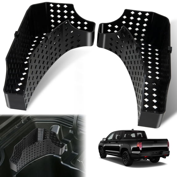 Trunk Storage Bin Compatible with Honda Ridgeline 2017+, Increase Storage Space, Space Saving