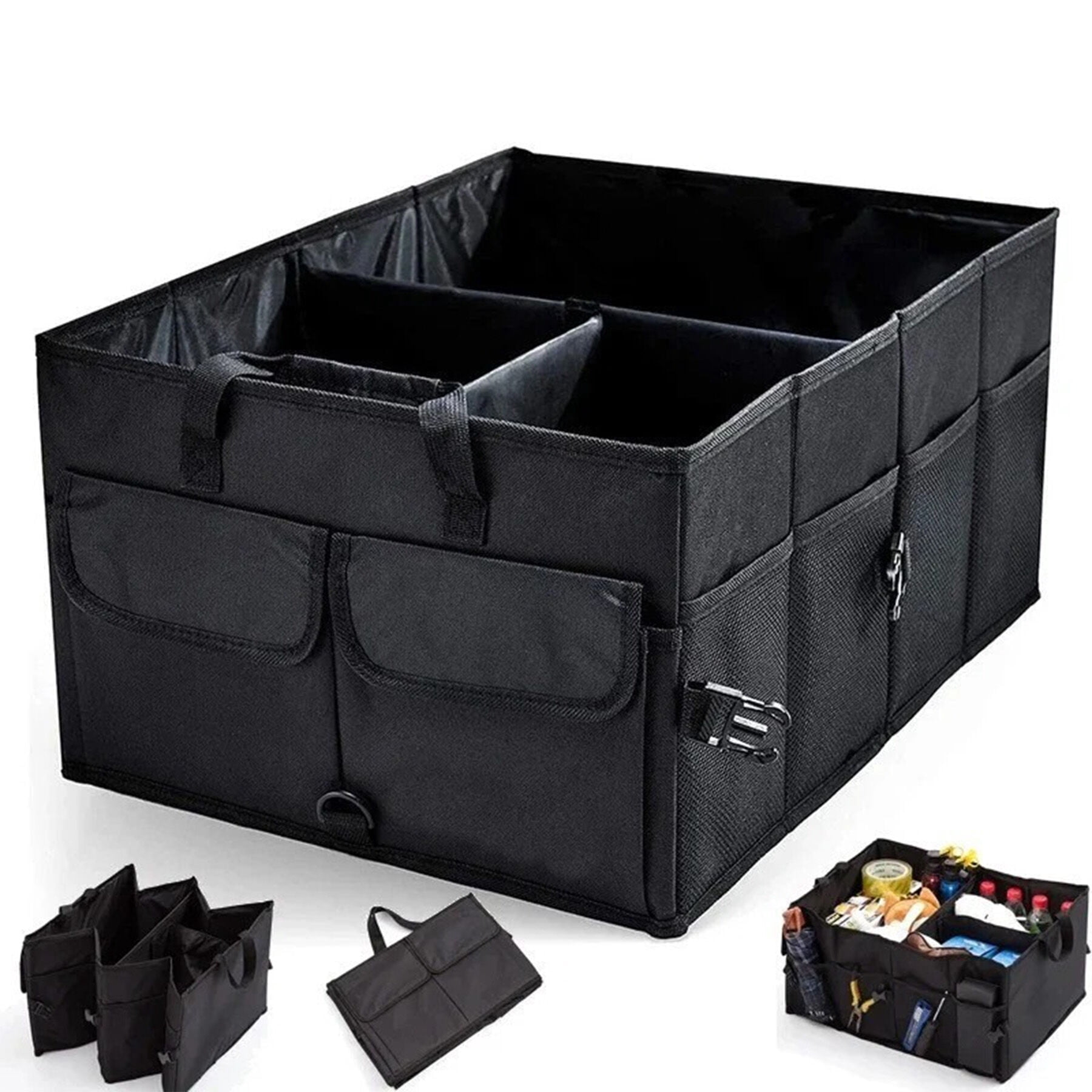 Car Trunk Container Module Beteliva Trunk Storage Organizer, Collapsible Container for Car Sedan ...
