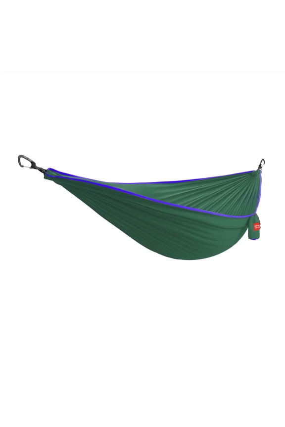 TrunkTech Single Camping Hammock Lightweight Ripstop Nylon with Integrated Stuff Sack for Backpacking Hiking and Travel