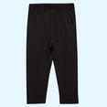 thumbnail image 1 of fnnxnal Girls Long Pants for Girls Kids, Girls Cotton Black Size 7 T, Slim Fit Length Solid Outdoor Casual, Leggings Size Elastic Waist, for Girls kids, 1 of 5