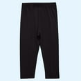 thumbnail image 1 of Trupants Girls Long Pants for Girls Kids, Girls Cotton Black Size 9 T, Slim Fit Length Solid Outdoor Casual, Leggings Size Elastic Waist, for Girls kids, 1 of 5