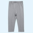 thumbnail image 1 of fnnxnal Girls Long Pants for Girls Kids, Girls Cotton Gray Size 5 T, Slim Fit Length Solid Outdoor Casual, Leggings Size Elastic Waist, for Girls kids, 1 of 5