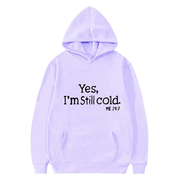 Trupants Infant Funny Slogan Graphic Hoodie - 1-2T Purple, Durable Polyester Casual Kids Hoodie