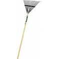thumbnail image 1 of Truper 30452 Tru Tough 48-Inch Steel Leaf Rake, 22-Inch Head, Wood Handle, 1 of 2