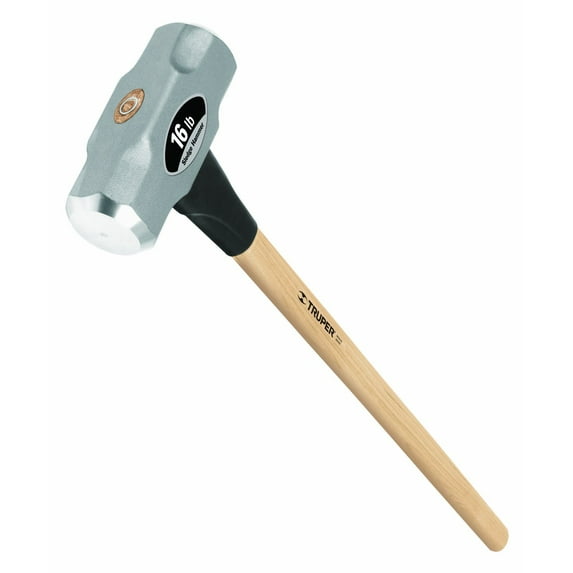 Mintcraft Sledge Hammer 16 lb Hickory Handle - Heavy-Duty - 36 In — Heavy-Duty Construction, Professional Use