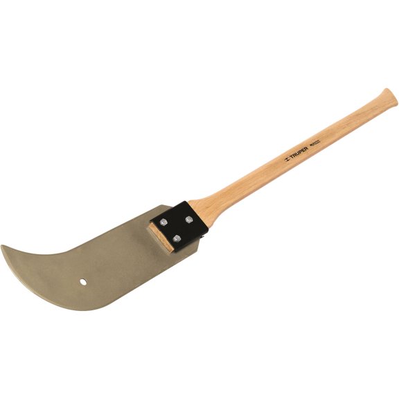 Truper 31762 Ditch Bank Blade, 16-Inch Head with 40-Inch Hickory Handle — Residential Use, Standard Application