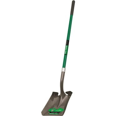 Truper 32403 Tru Tough 47-Inch Square Point Shovel with Long Handle and 10-Inch Grip