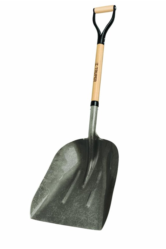 33115 Tru Pro Western Pattern Steel Scoop, D-Handle, 27-Inch